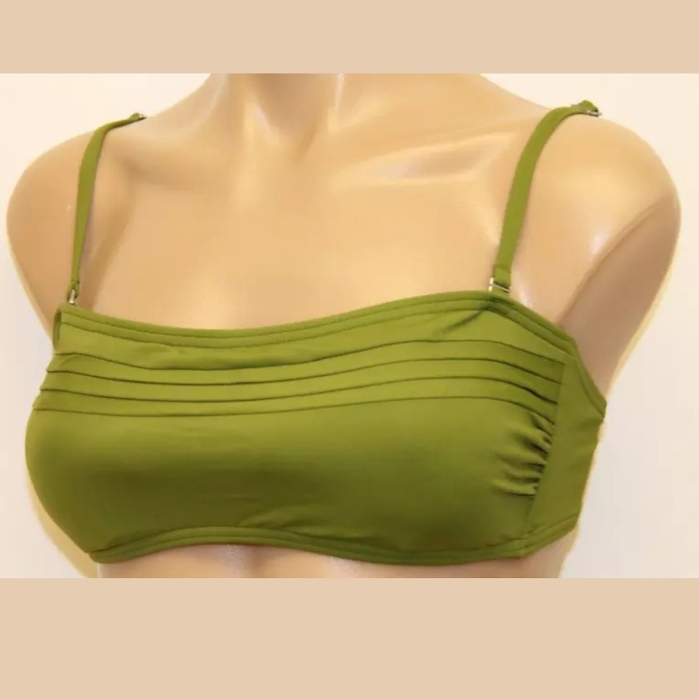 Calvin Klein Bikini Top - Green - Sz 12